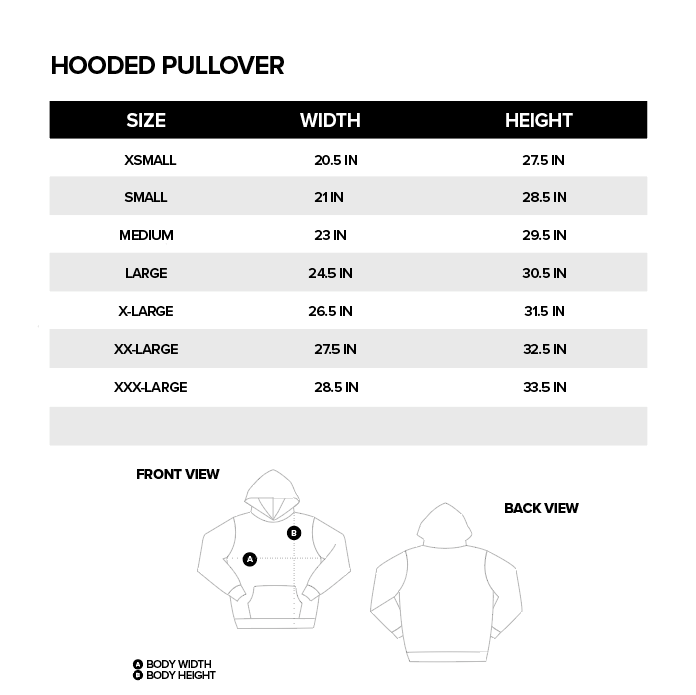 BIG PUFFER® | GROW UP HOODIE (BLACK)